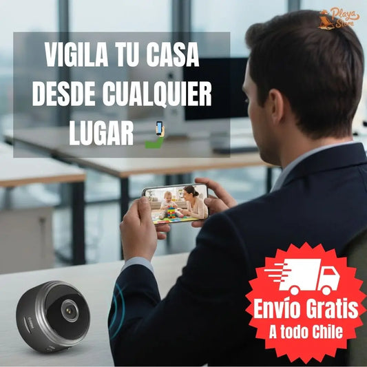MINI CÁMARA ESPÍA – MONITOREO OCULTO - VIGILA DESDE CUALQUIER LUGAR 👀